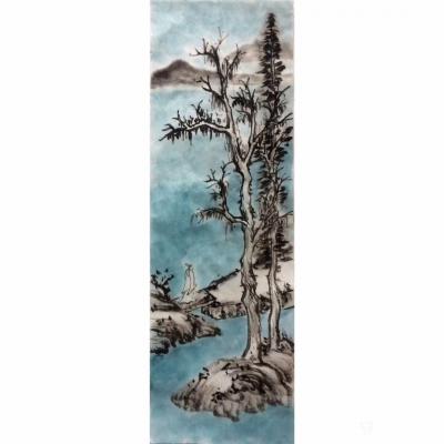 李儒信日记-静下心画几笔，
内容不在于多与少，
而在于享受这笔尖下水与墨的一种亲切感由身【图1】