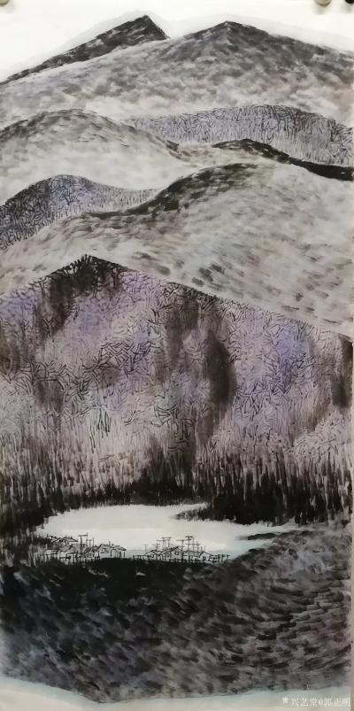 郭正明日记-2018.4.28应邀参加河北唐山博物馆中国画展，参加画展画家有名家中央美院教授【图3】