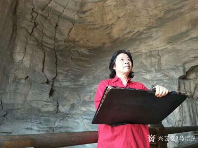 马培童生活-今天从洛阳龙门石窟到了山西大同云岗石窟，写生，采风，拍照。我看到了佛光，三秒钟拍【图1】