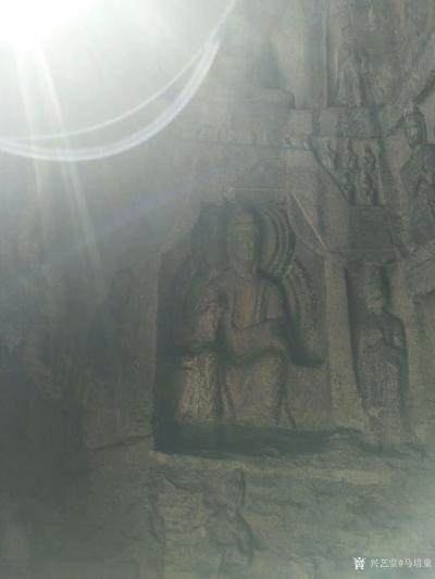 马培童生活-今天从洛阳龙门石窟到了山西大同云岗石窟，写生，采风，拍照。我看到了佛光，三秒钟拍【图5】
