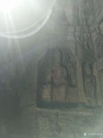 艺术家马培童生活:今天从洛阳龙门石窟到了山西大同云岗石窟，写生，采风，拍照。我【图4】