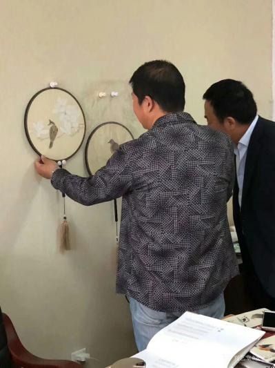 安士胜生活-西青区首期书画骨干创研班，放假不歇班，创研班继续上课，学员们积极性极高，带来了高【图4】