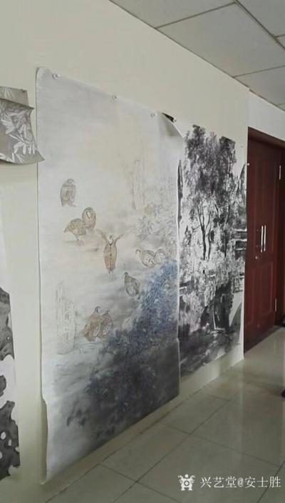 安士胜生活-西青区首期书画骨干创研班，放假不歇班，创研班继续上课，学员们积极性极高，带来了高【图5】