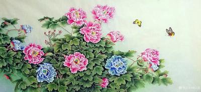 胡记领日记-六尺《国色天香》
胡记领【图1】