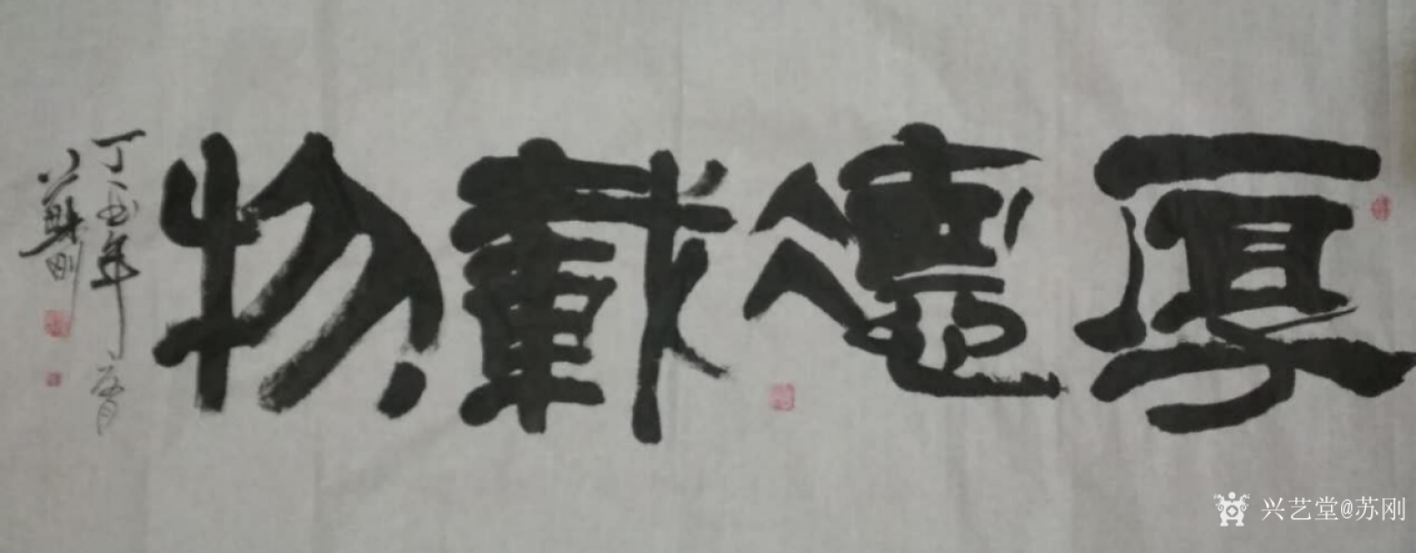 苏刚国画作品《富贵牡丹》【图0】