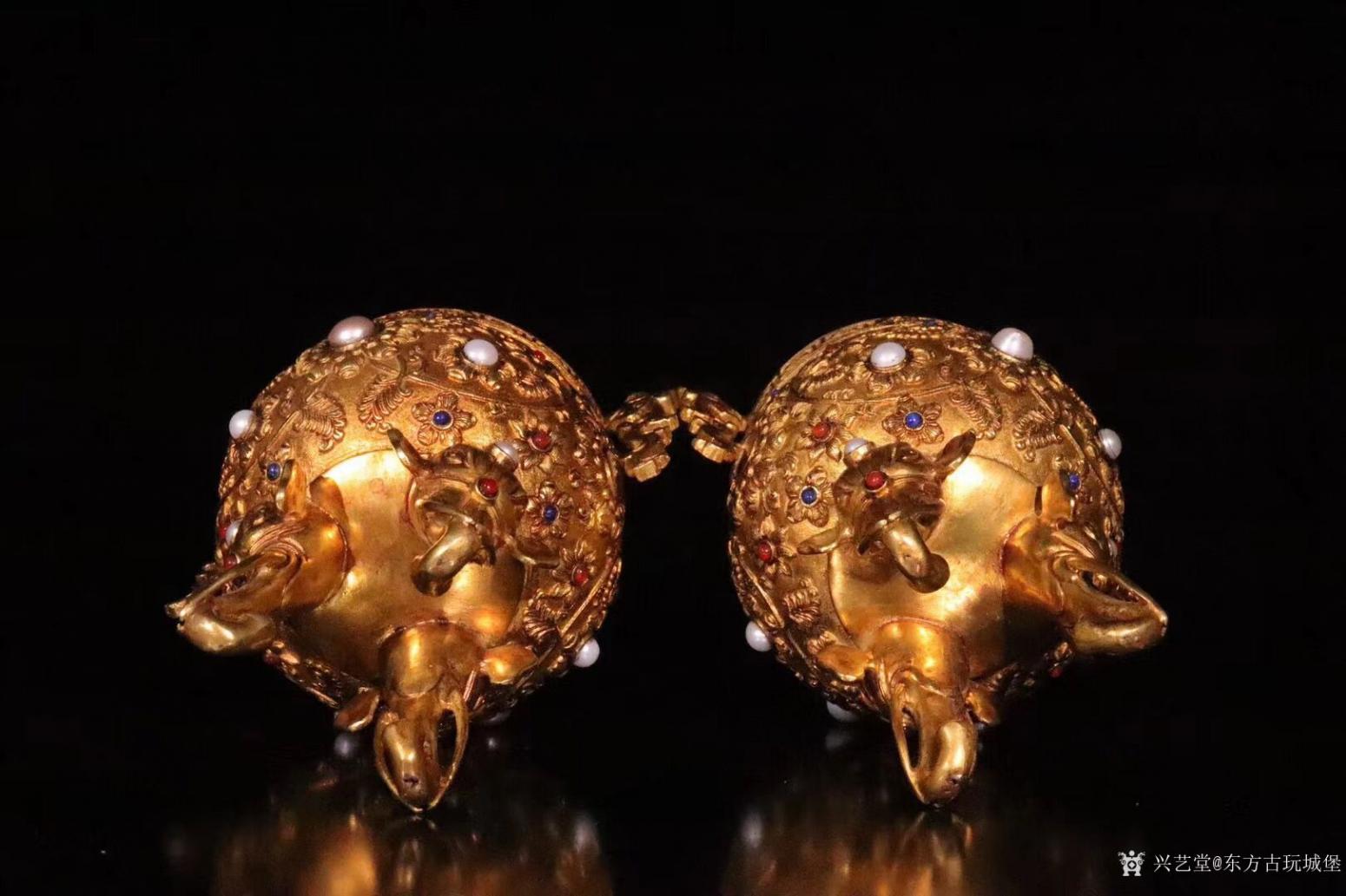 东方古玩城堡文玩杂项作品《三足象鼻杯》【图5】