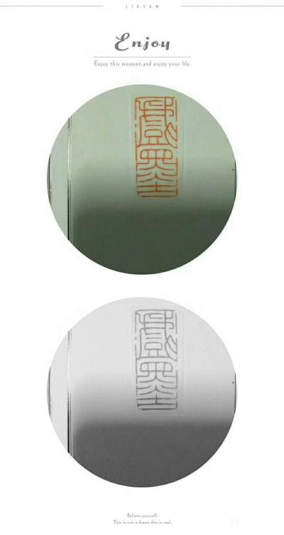 李显日记-迎接2018年国展，隐庐闲章五一特惠
印文:戏墨，材质:老挝黄冻(钮章)，尺寸【图5】