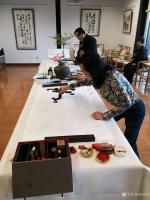 艺术家朱德茂生活:4月28日在苏州昆山受邀参加昆剧学社开业典礼。【图3】