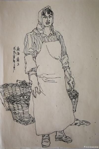 赵国毅日记-山东威海渔工速写【图1】