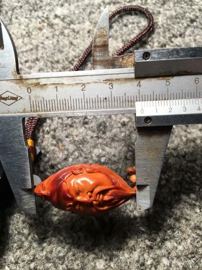 税小宁日记-笔直超长核【忠义千秋】尺寸2.2*4.1cm。精工，刀工干净细腻。做工传神，正义【图8】