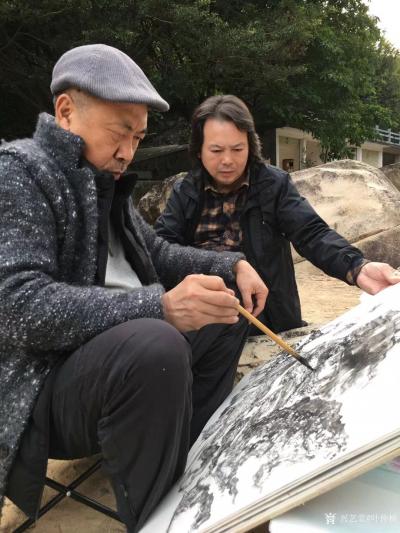 叶仲桥生活-近日李照东大师来电叫我参加他在深圳的画展，中国国画院岭南分院王院长也发来了邀请函【图5】