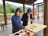 艺术家叶仲桥生活:近日李照东大师来电叫我参加他在深圳的画展，中国国画院岭南分院【图5】