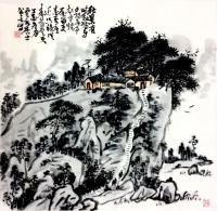 艺术家龚光万日记:回望·丁酉一一 山水画 《蜀江清晓》 《清溪垂钓》等九帧【图2】