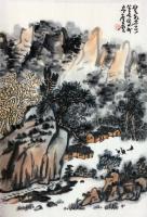 艺术家龚光万日记:回望·丁酉一一 山水画 《蜀江清晓》 《清溪垂钓》等九帧【图5】