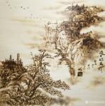 孙传海日志-孙传海烙画艺术作品
《春回大地》
春回大地人间暖，
桃【图1】