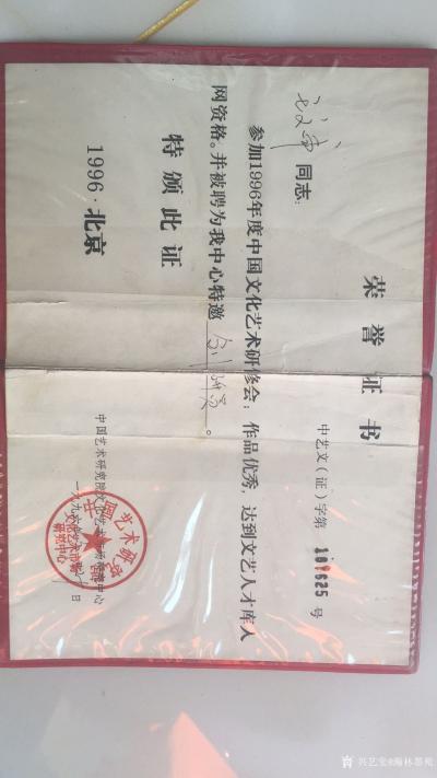 瀚林墨苑荣誉-证书【图3】