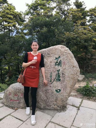 黎群生活-与我的作品合影【图4】