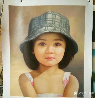 黎群日记-近期画的人物肖像油画作品，供大家欣赏，欢迎自己提供照片，订制各类肖像油画，风景油【图1】