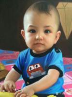 艺术家黎群日记:近期画的人物肖像油画作品，供大家欣赏，欢迎自己提供照片，订制【图1】