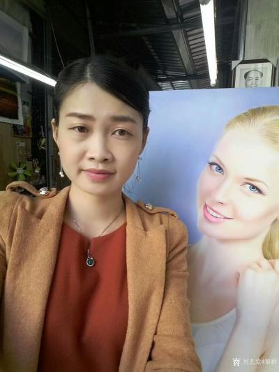 黎群日记-近期画的人物肖像油画作品，供大家欣赏，欢迎自己提供照片，订制各类肖像油画，风景油【图3】