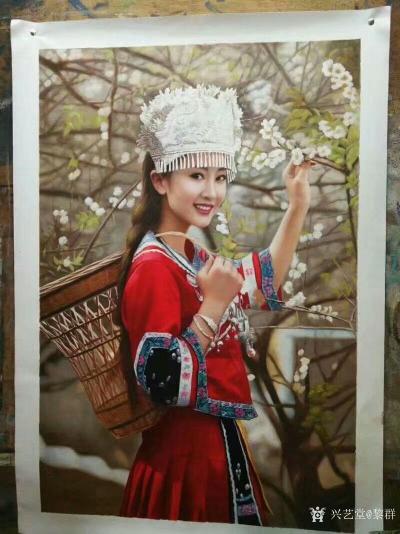 黎群日记-近期画的人物肖像油画作品，供大家欣赏，欢迎自己提供照片，订制各类肖像油画，风景油【图4】