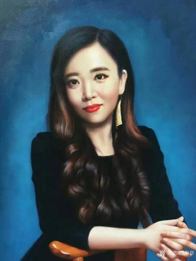 黎群日记-近期画的人物肖像油画作品，供大家欣赏，欢迎自己提供照片，订制各类肖像油画，风景油【图9】