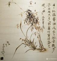 艺术家孙传海日记:原创烙画艺术作品山水画《松涛》《春回大地》《江南春》
  【图3】