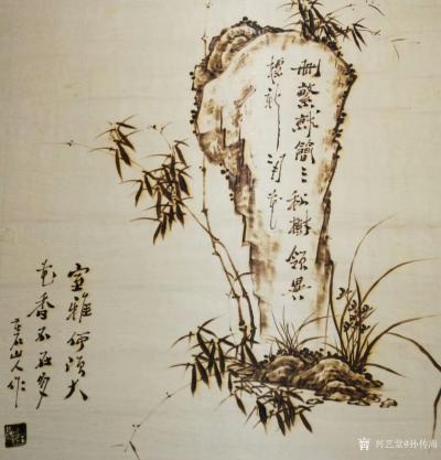 孙传海日记-原创烙画艺术作品山水画《松涛》《春回大地》《江南春》
  贵州省贵阳市孙传海烙【图6】
