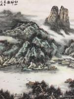 艺术家刘应雄日记:永州釆风写生作品《仙山神韵》九嶷山、三分石风光。刘应雄原创作【图2】