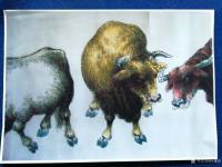 艺术家孙逢春日记:新五牛图，作于2009年鹏城龙岗，应友人之约而作随之结缘。今【图4】