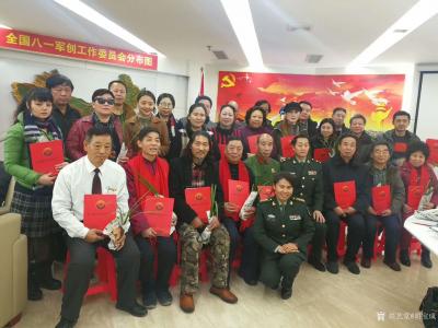 胡宝成生活-参加八一军创会议，同林彪，济公著名演员，中国澳巴马陆军总部领导及各界同仁合影【图1】