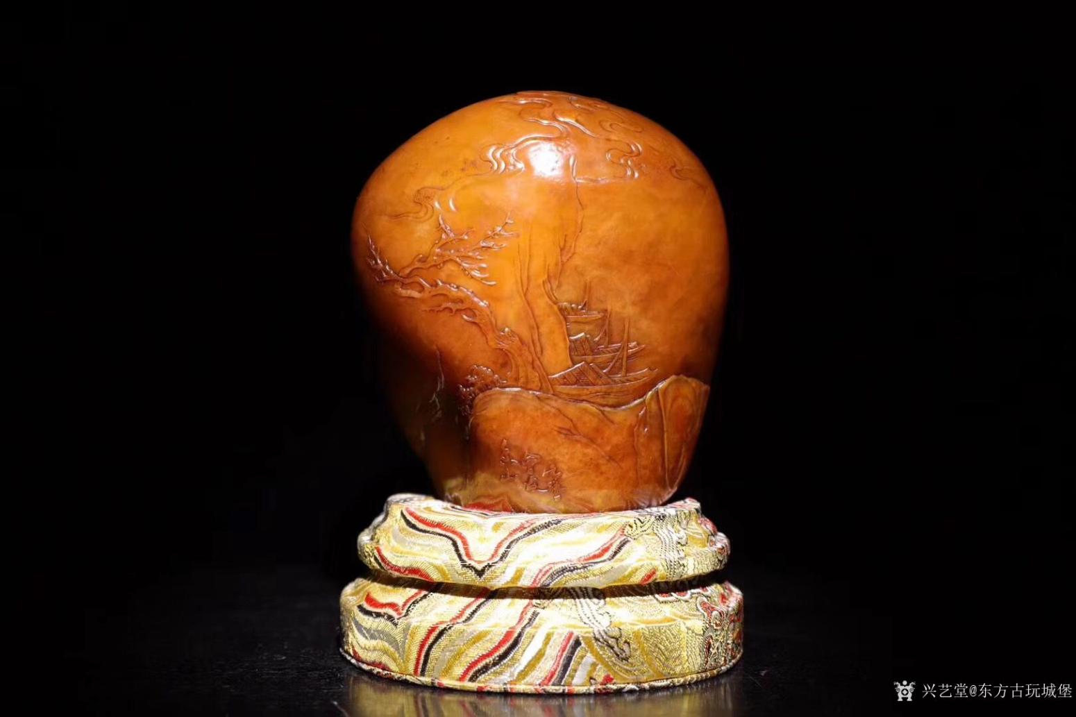 东方古玩城堡文玩杂项作品《田黄石雕》【图0】