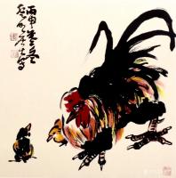 艺术家龚光万日记:回望·丁酉一一 花鸟画 《大吉图》等九帧。【图4】