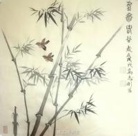 艺术家高志刚日记:国画创作《虚怀若谷》
规格：四尺斗方69x69cm。
材【图0】