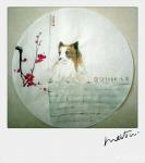 袁春宝日志-国画动物狗狗四幅《旺旺图》，小品66*66cm
袁春宝【图3】