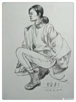 艺术家覃莽日记:有空就画画速写，覃莽的速写【图0】