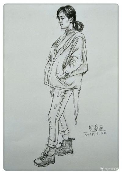 覃莽日记-有空就画画速写，覃莽的速写【图3】