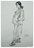 艺术家覃莽日记:有空就画画速写，覃莽的速写【图2】