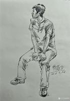 艺术家覃莽日记:形准的情况下，画得很轻松、很熟练、很随意、很自然，就很有美感【图2】