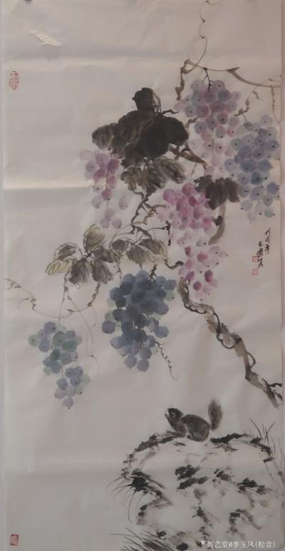 李玉凤日记-四尺整张花乌，请老师们指正.！【图3】