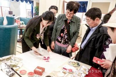 李玉凤生活-.济南市名家邀请展花絮【图2】