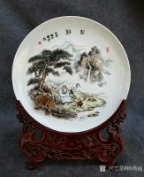 艺术家杨增超日记:奇石瓷画《彭祖》系列，部分已结缘，喜欢的欢迎联系
杨增超【图0】