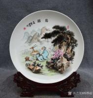 艺术家杨增超日记:奇石瓷画《彭祖》系列，部分已结缘，喜欢的欢迎联系
杨增超【图2】