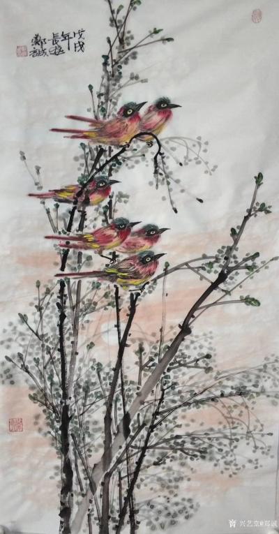 郑诚日记-国画山水画《秦岭秋时》近日新作
只要在路，就没有到不了的远方。未来，你只需要比【图2】