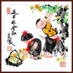 潘宁秋日志-童趣系列（一）
四尺八开34.5cmX34.5cm【图4】