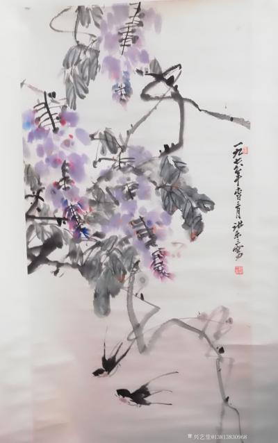 马曙光收藏-齊白石 花卉草蟲   132*46Cm     大家簡介百度可查
    錢松【图11】