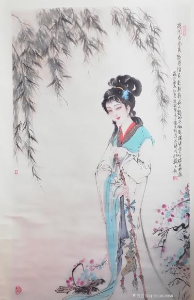 马曙光收藏-齊白石 花卉草蟲   132*46Cm     大家簡介百度可查
    錢松【图20】