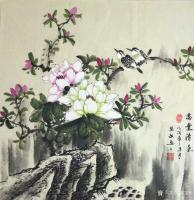 艺术家刘慧敏日记:国画花鸟画新作《鸟语花香》，系列《花香满堂》《满堂清香》，请【图3】