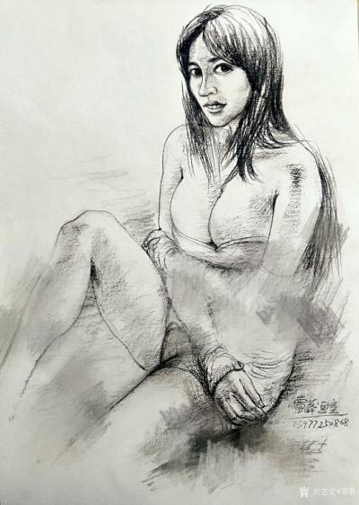 覃莽日记-我的速写作品欣赏:
本人注重主次、虚实、浓淡、疏密等变化，力求画得轻松、随意、【图1】