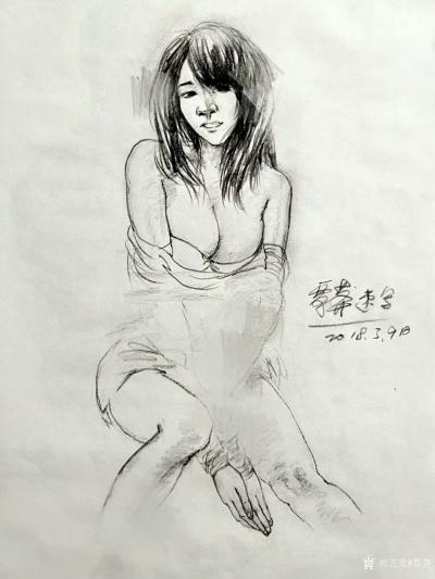 覃莽日记-我的速写作品欣赏:
本人注重主次、虚实、浓淡、疏密等变化，力求画得轻松、随意、【图2】